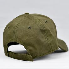 Load image into Gallery viewer, &quot;USA&quot; w/ RBW Embossed Leather Patch in Olive Green