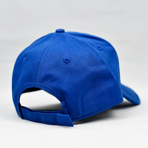 "USA" w/ Embossed Leather Patch in Royal Blue