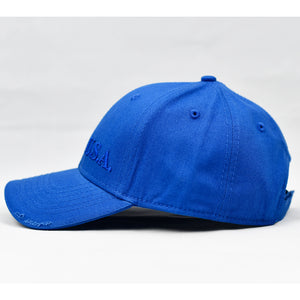 "U.S.A" Embroidered FR in Royal Blue