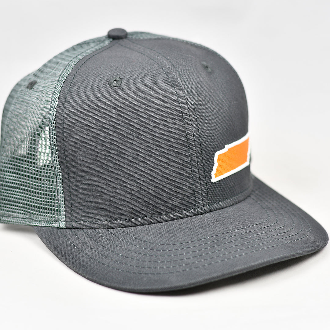 Grey & White Atlanta “Rally Cap” Hat