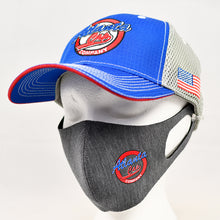 Load image into Gallery viewer, Grey Face-Mask (3-pack) & Cap Combo