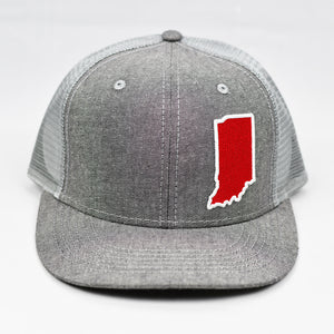 Indiana - Cardinal Red & White